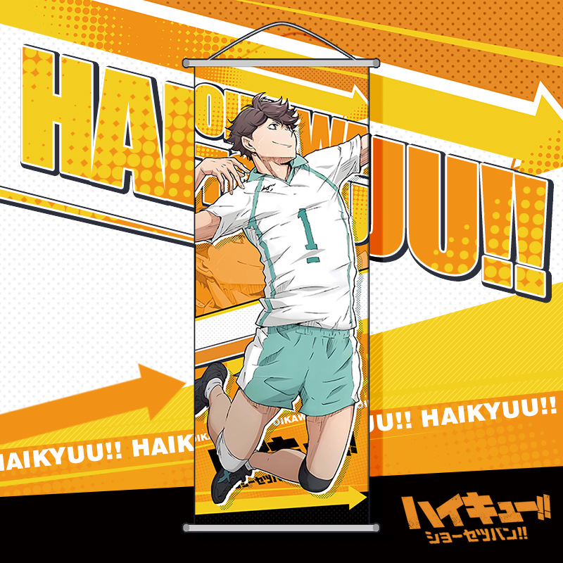 Haikyuu!! Wall Scroll Cartoon  - Anime Merchandise Haikyuu review and price