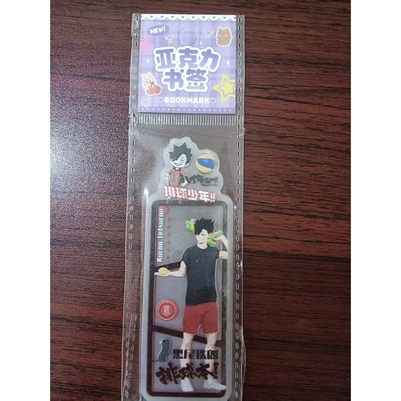 Haikyuu!! Bookmark Transparent - Anime Merchandise Haikyuu review and price