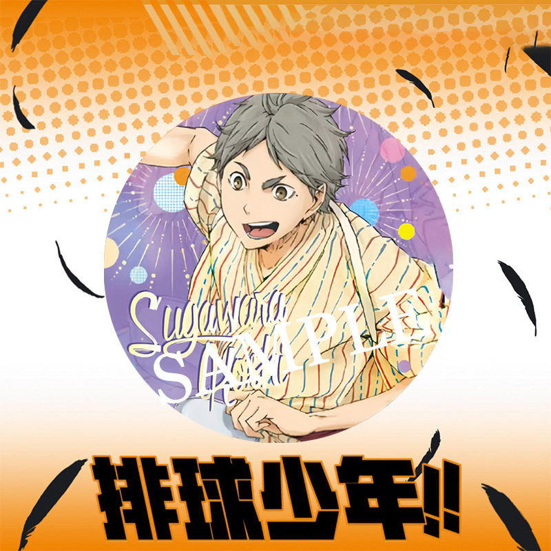 Haikyuu Anime Badge Pin  Festi - Anime Merchandise Haikyuu review and price